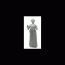 Annuciation maquette for a marble statue. 1996
