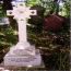 West Norwood Cemetery: Pepper Memorial: Marble cross and Plinth, 2004 (for Stonewest Ltd)