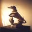 Greyhound: Lacock Abbey, 1991-2 (for Cliveden Conservation Ltd)